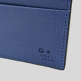 GUCCI Men's Leather Bifold Wallet With Interlock GG Logo