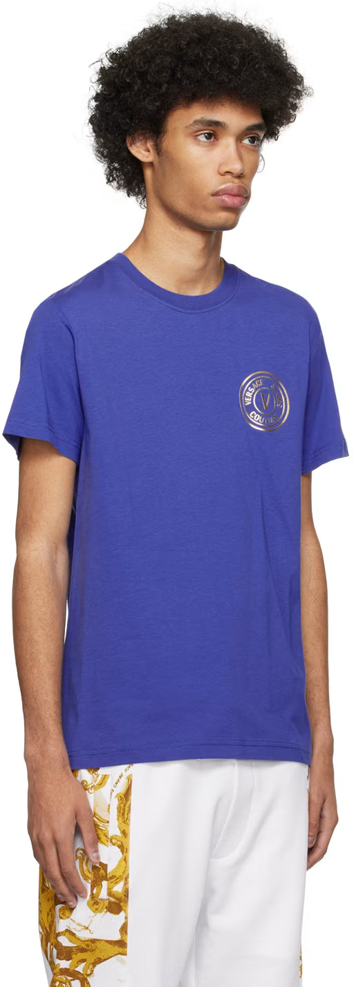 Blue V-Emblem T-Shirt