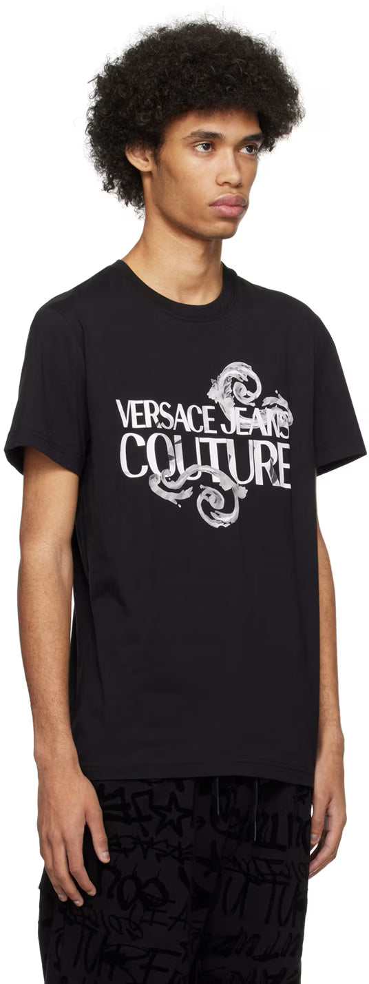 Black Watercolor Couture T-Shirt