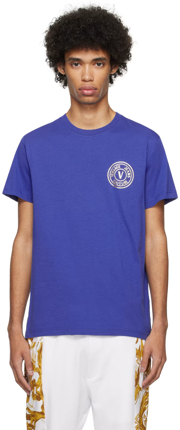 Blue V-Emblem T-Shirt