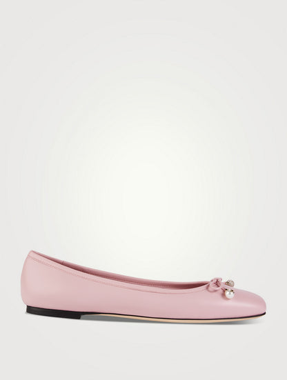 Elme Leather Ballet Flats