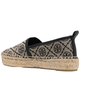 Tory Burch Double T Jacquard Platform Espadrille – Perfect Blue