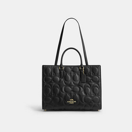 Maggie Tote Bag In Signature Leather