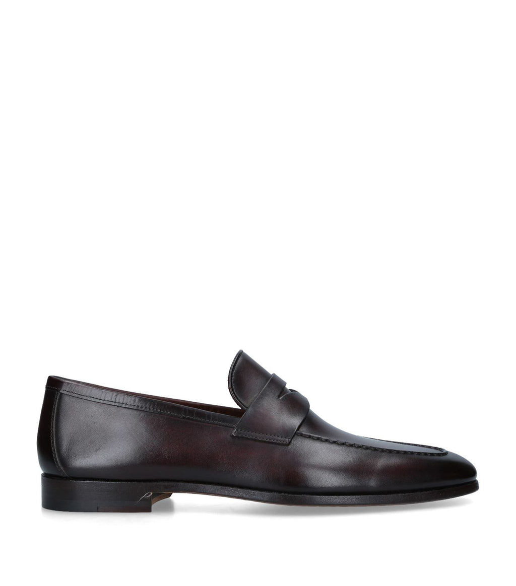 Magnanni Leather Delos Dress Loafers - Loafers | Shop From The Mirage