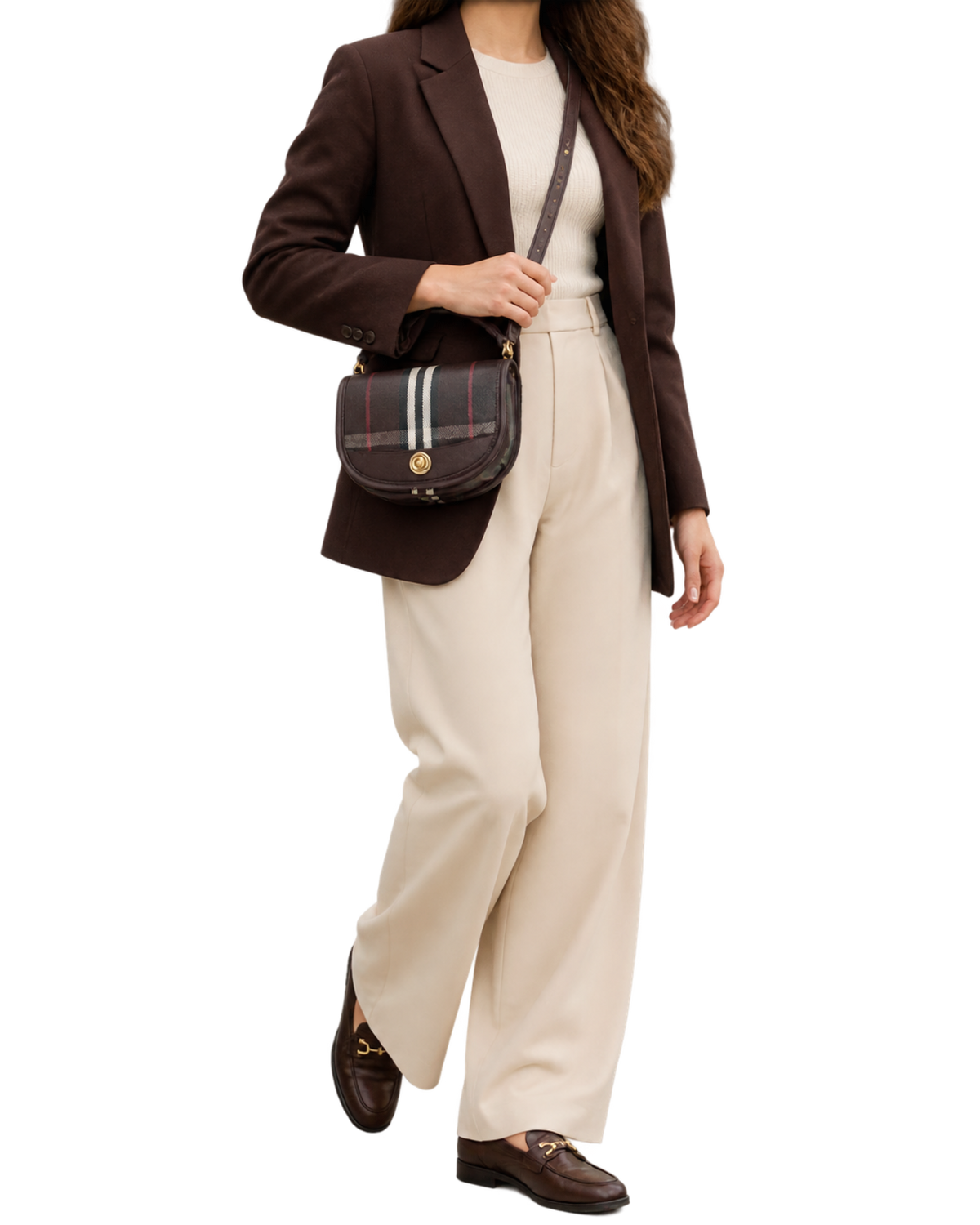 Mahogany Multicolor Highlands Mini Cross Body Bag