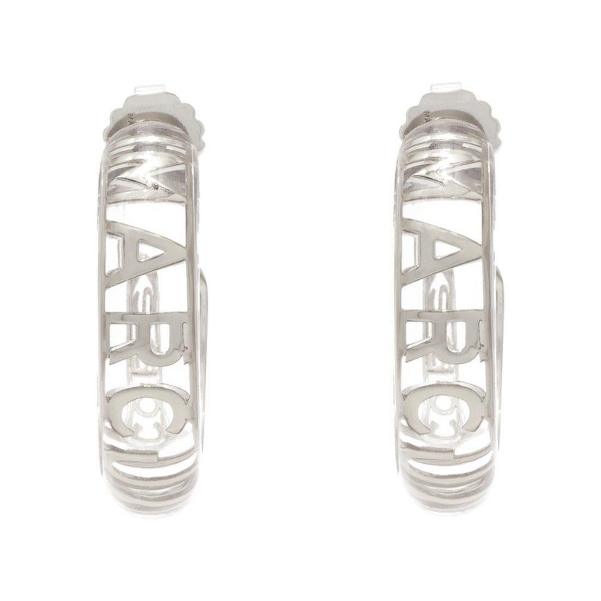 Monogram Hoops