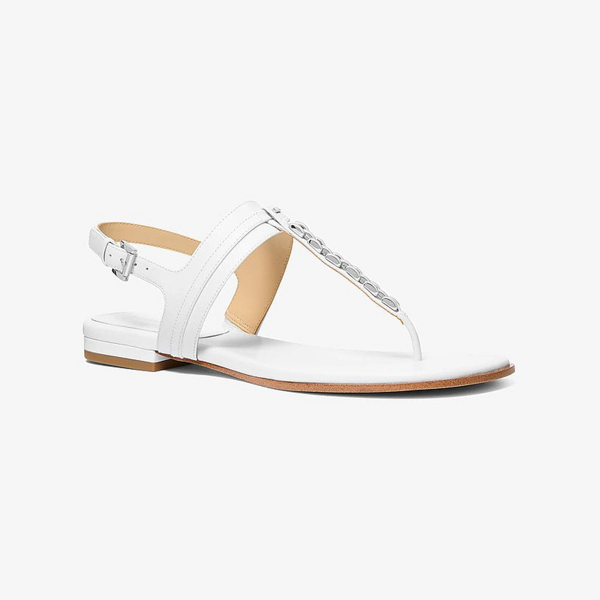 Marcia Embellished Leather Sandal