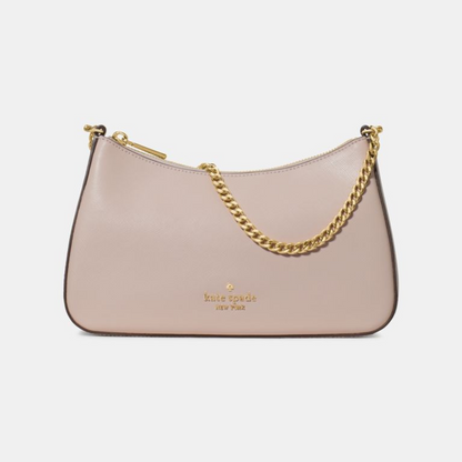 Margot Textured Leather Shoulder Bag