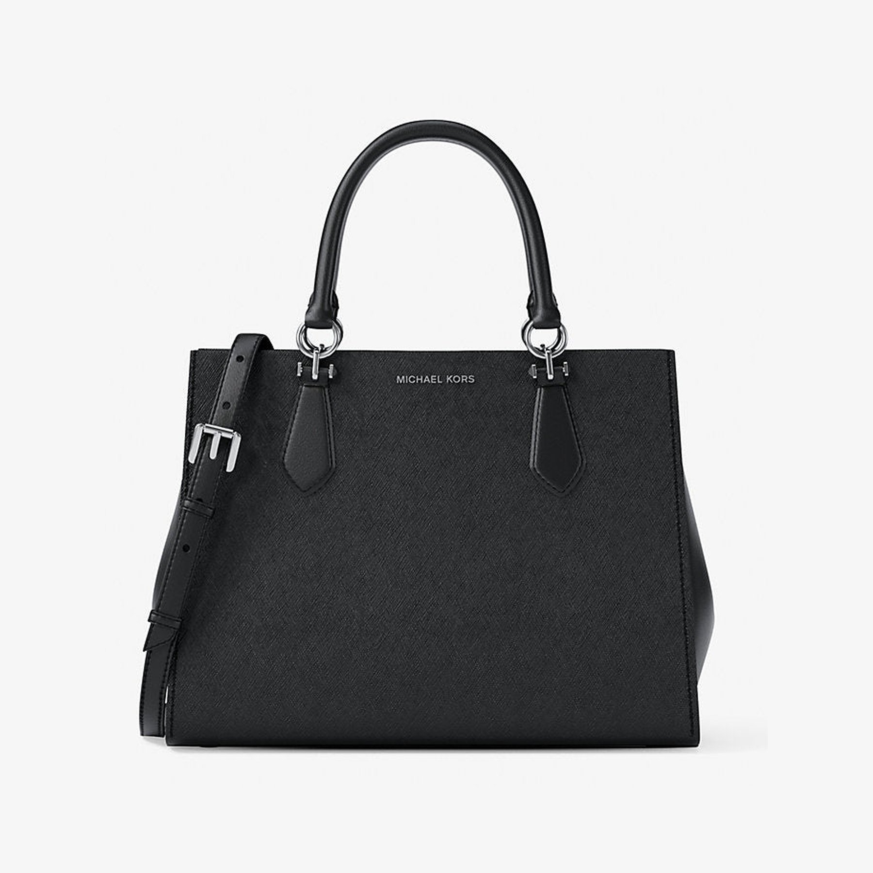 Marilyn Medium Saffiano Leather Satchel