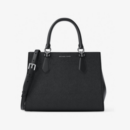 Marilyn Medium Saffiano Leather Satchel