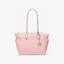 Marilyn Medium Saffiano Leather Tote Bag