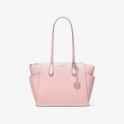 Marilyn Medium Saffiano Leather Tote Bag