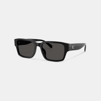 Maxi Sculpted C Narrow Square Sunglasses