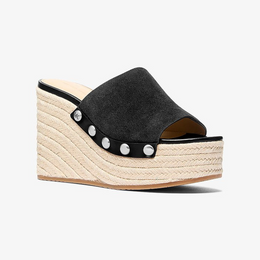 Mayes Suede Wedge Sandal