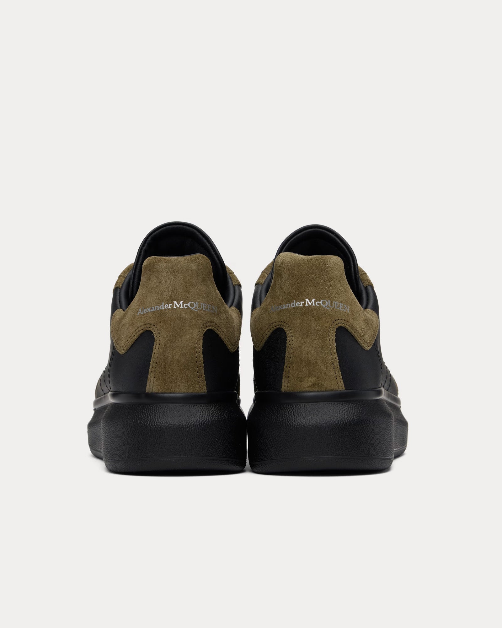 Oversized Retro Black / Khaki Low Top Sneakers