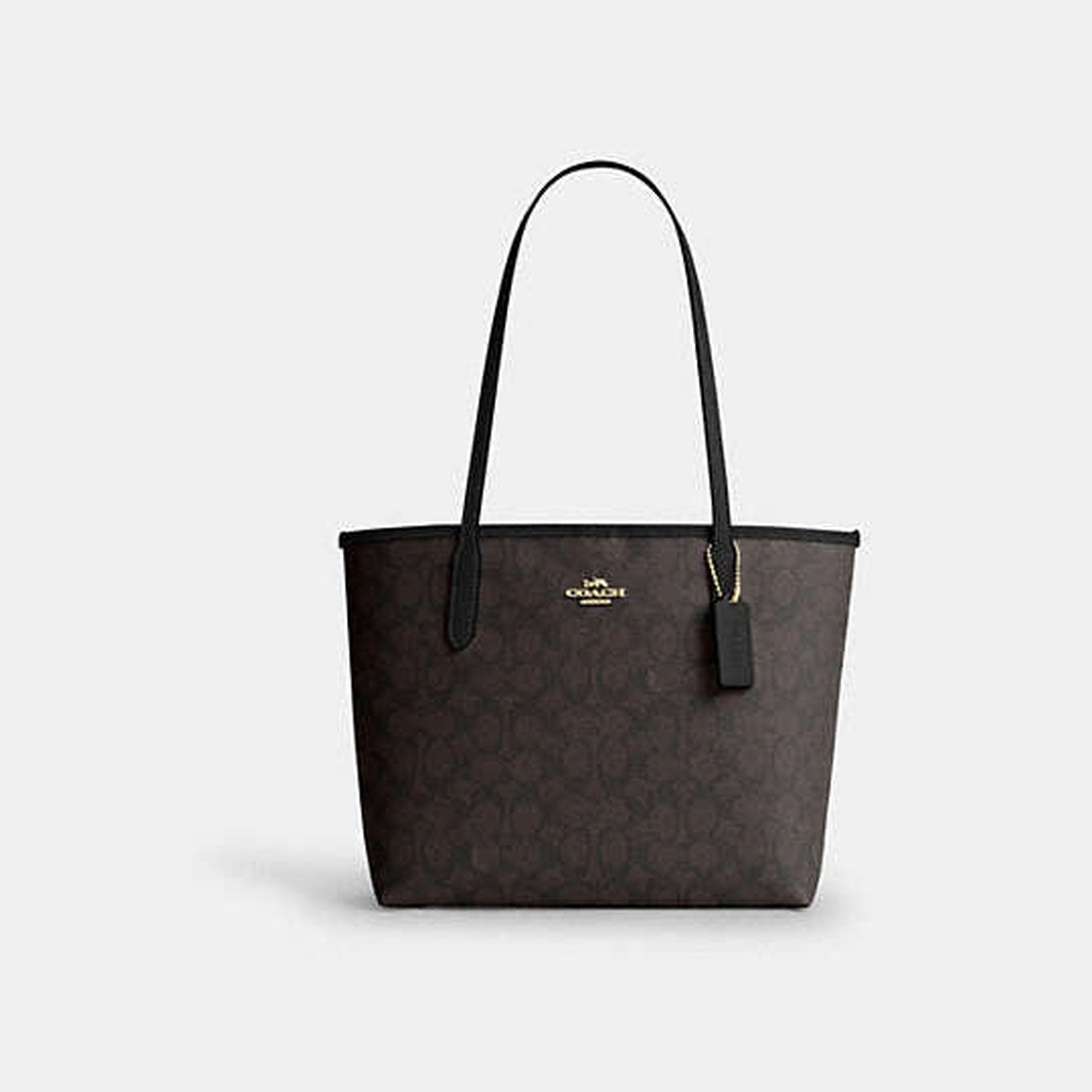 Medium City Tote Bag In Signature Canvas