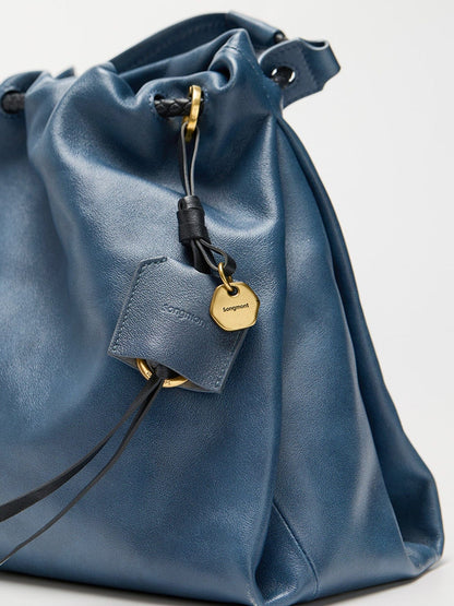 Songmont Medium Gather Bag Set - Navy (Contrast Tone)
