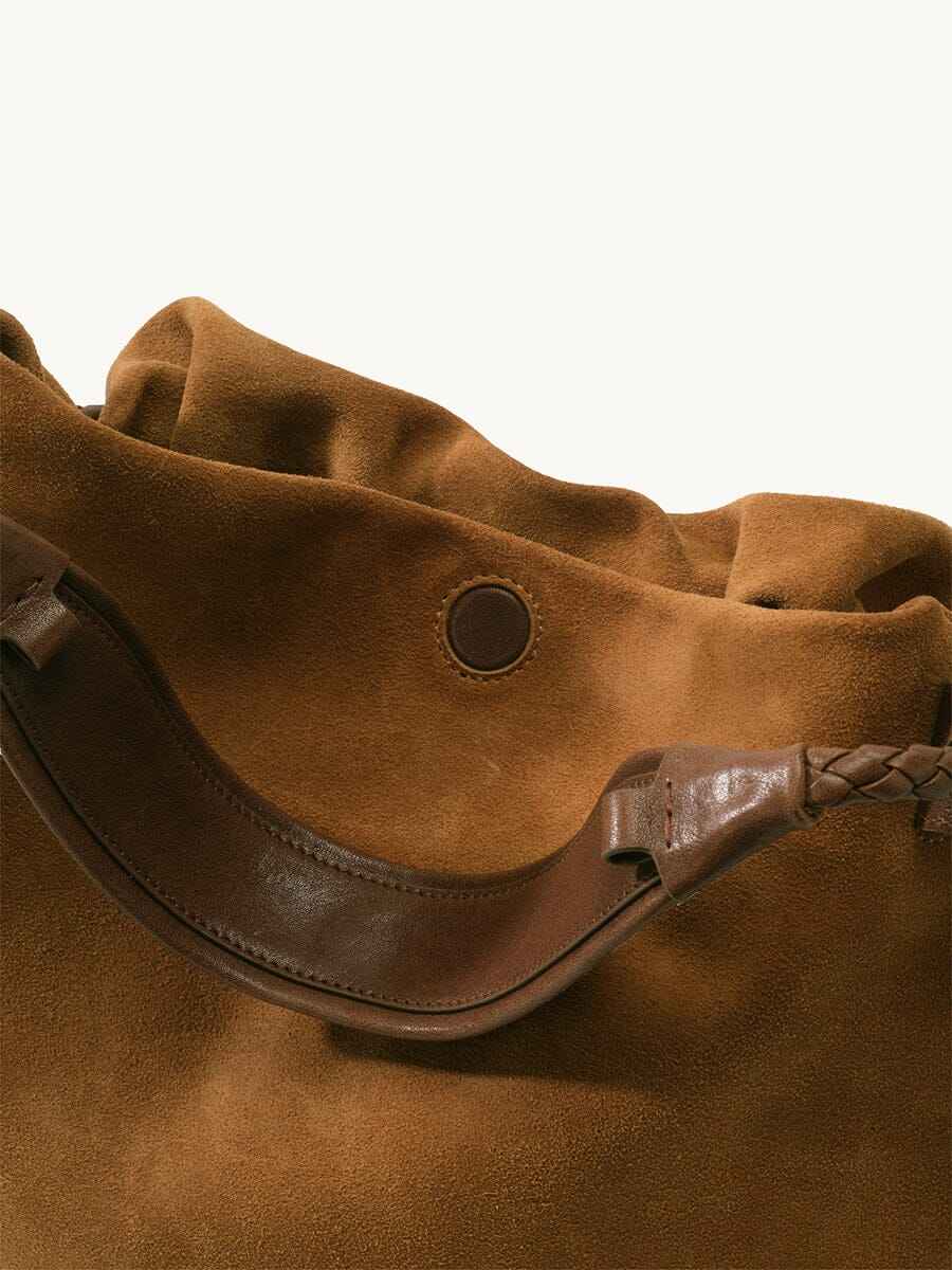 Songmont Medium Gather Bag Set - Ochre Suede