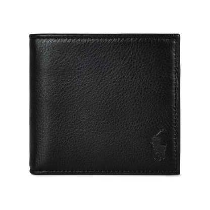 Mens Pebble Leather Billfold Wallet