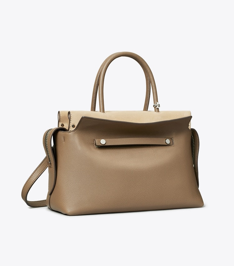 Mercer Pebbled Satchel