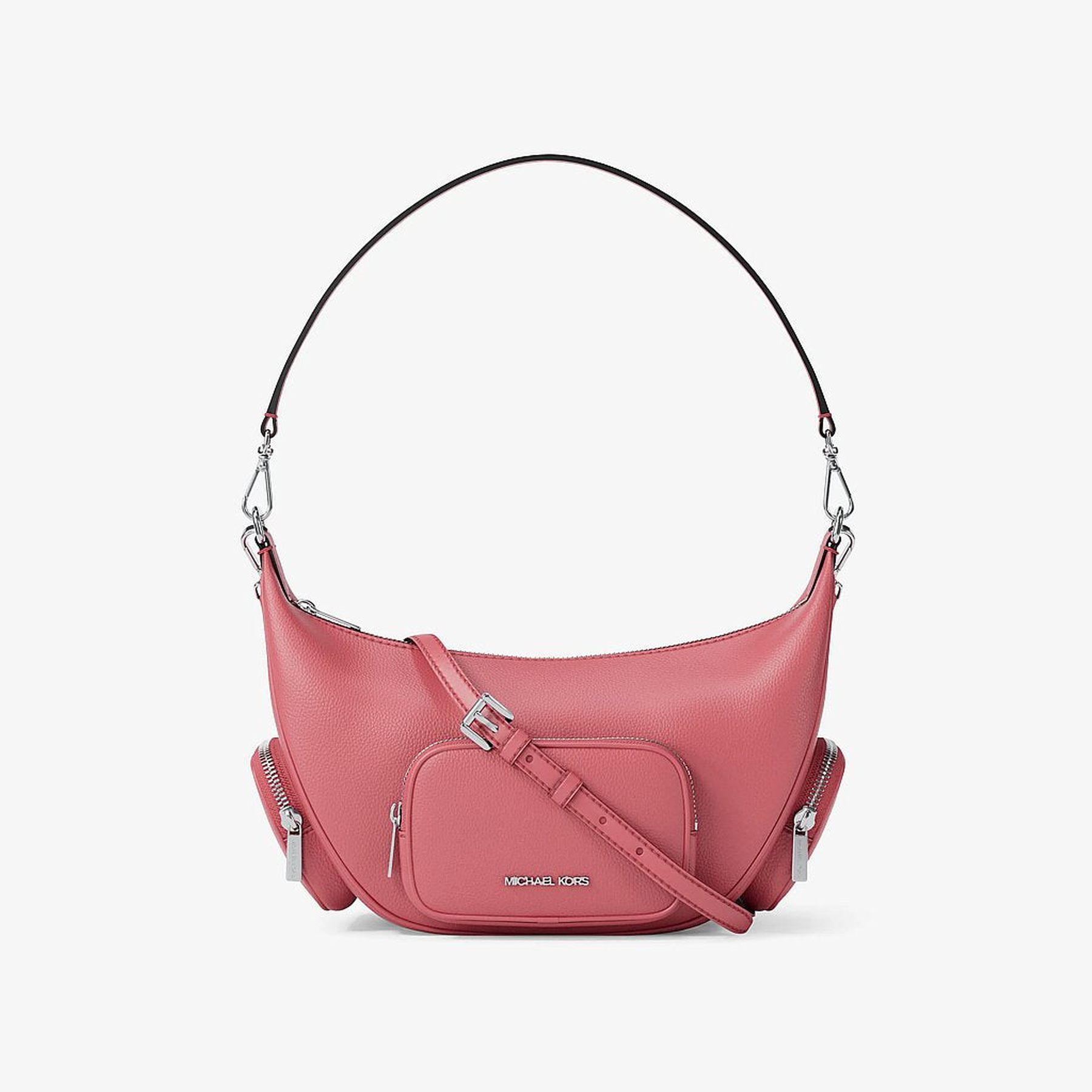 Merritt Medium Pebbled Leather Convertible Shoulder Bag