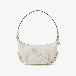 Merritt Medium Signature Logo Convertible Shoulder Bag