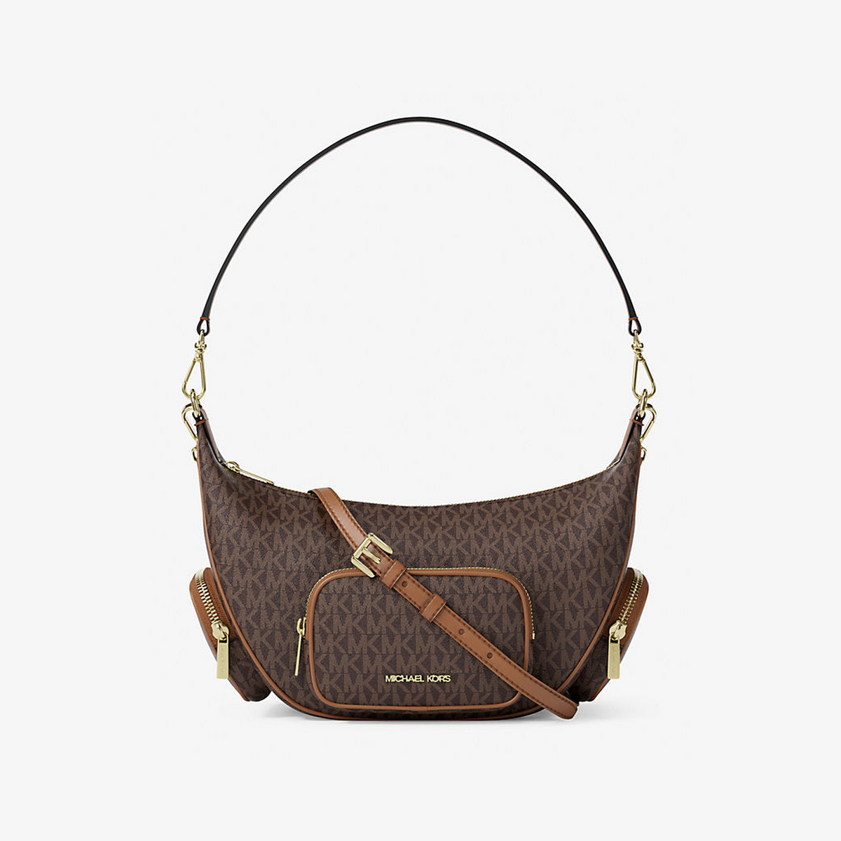 Merritt Medium Signature Logo Convertible Shoulder Bag