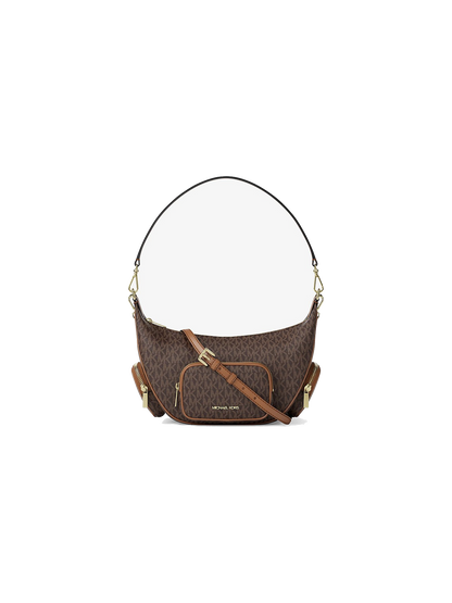 Merritt Medium Signature Logo Convertible Shoulder Bag