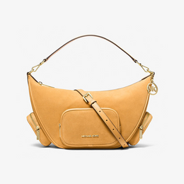Merritt Medium Suede Convertible Shoulder Bag