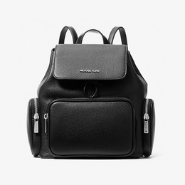Merritt Small Pebbled Leather Cargo Backpack