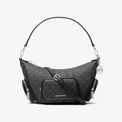 Merritt Small Signature Logo Convertible Crossbody Bag
