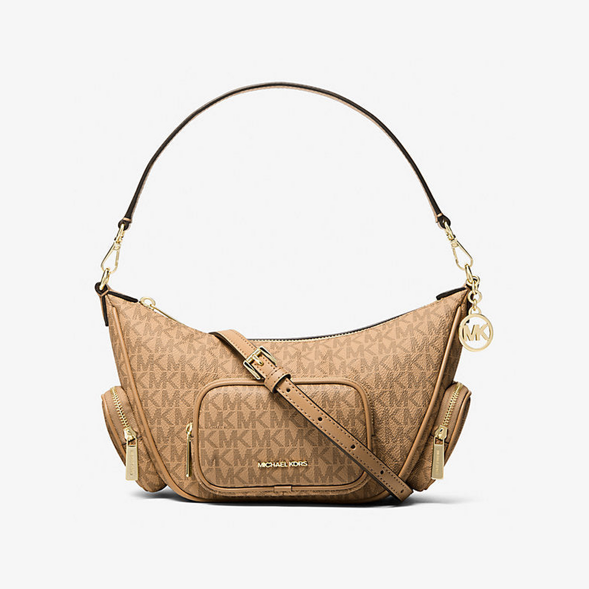 Merritt Small Signature Logo Convertible Shoulder Bag