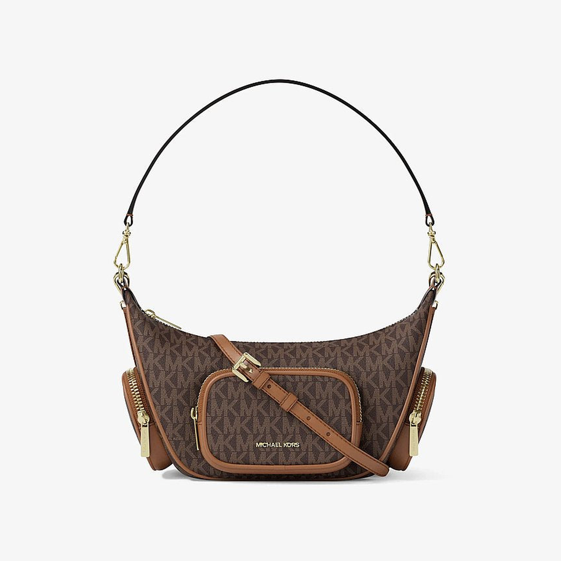 Merritt Small Signature Logo Convertible Shoulder Bag