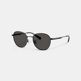 Metal Hangtag Round Sunglasses