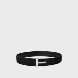 Metal T Buckle Leather Belt