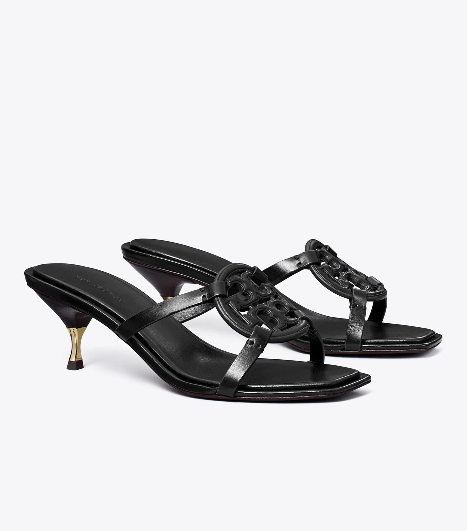 Tory Burch TORY BURCH MILLER BOMBÉ LOW HEEL SANDAL - Size: UK 6 Sandals | Shop From The Mirage