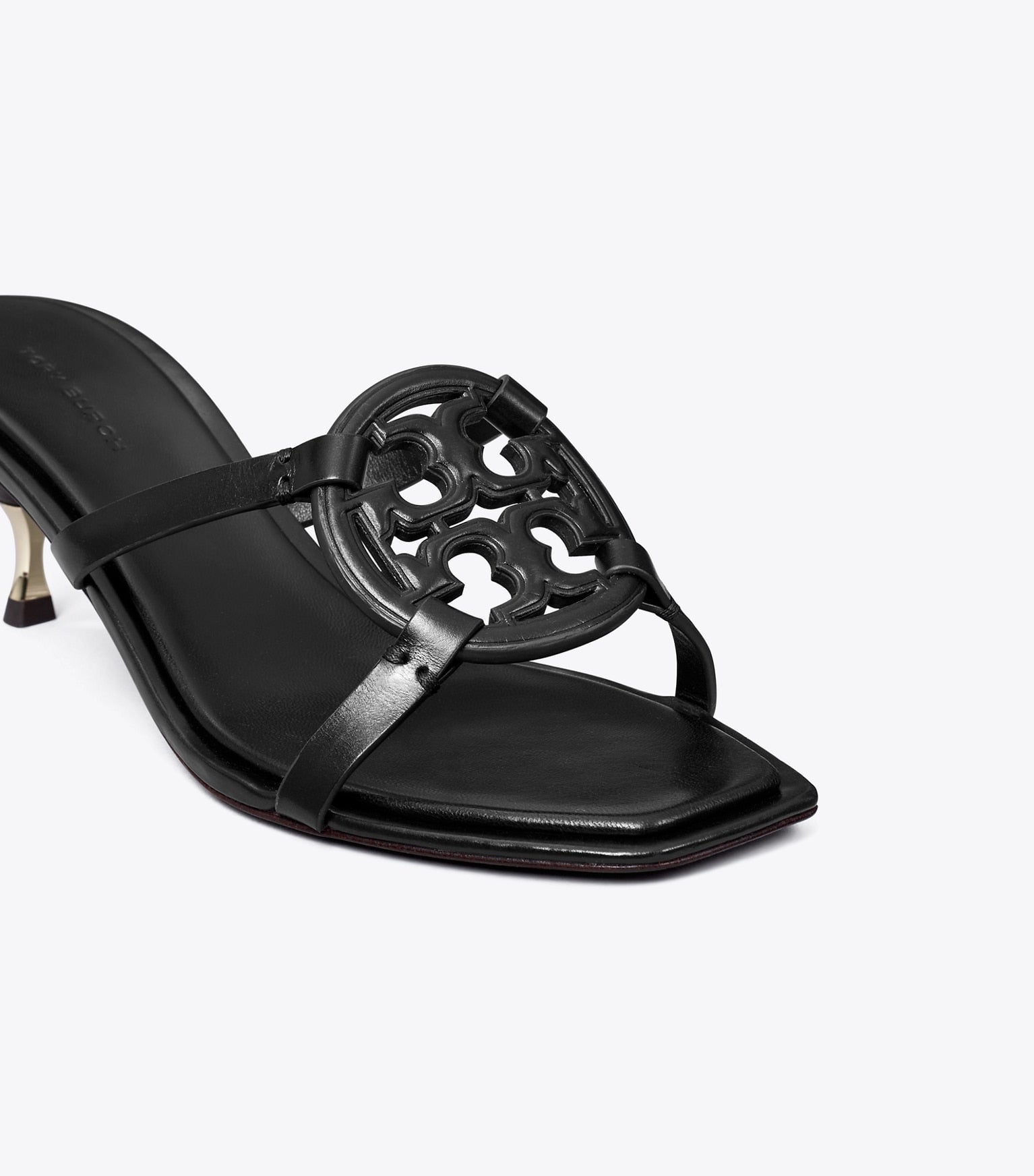 Tory Burch TORY BURCH MILLER BOMBÉ LOW HEEL SANDAL - Size: UK 6 Sandals | Shop From The Mirage