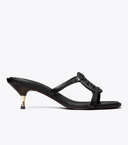 Tory Burch TORY BURCH MILLER BOMBÉ LOW HEEL SANDAL - Size: UK 6 Sandals | Shop From The Mirage