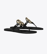 MILLER METAL LOGO SANDAL