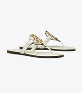 MILLER METAL LOGO SANDAL