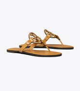 MILLER METAL LOGO SANDAL
