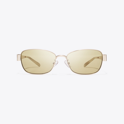 Miller Metal Rectangle Sunglasses