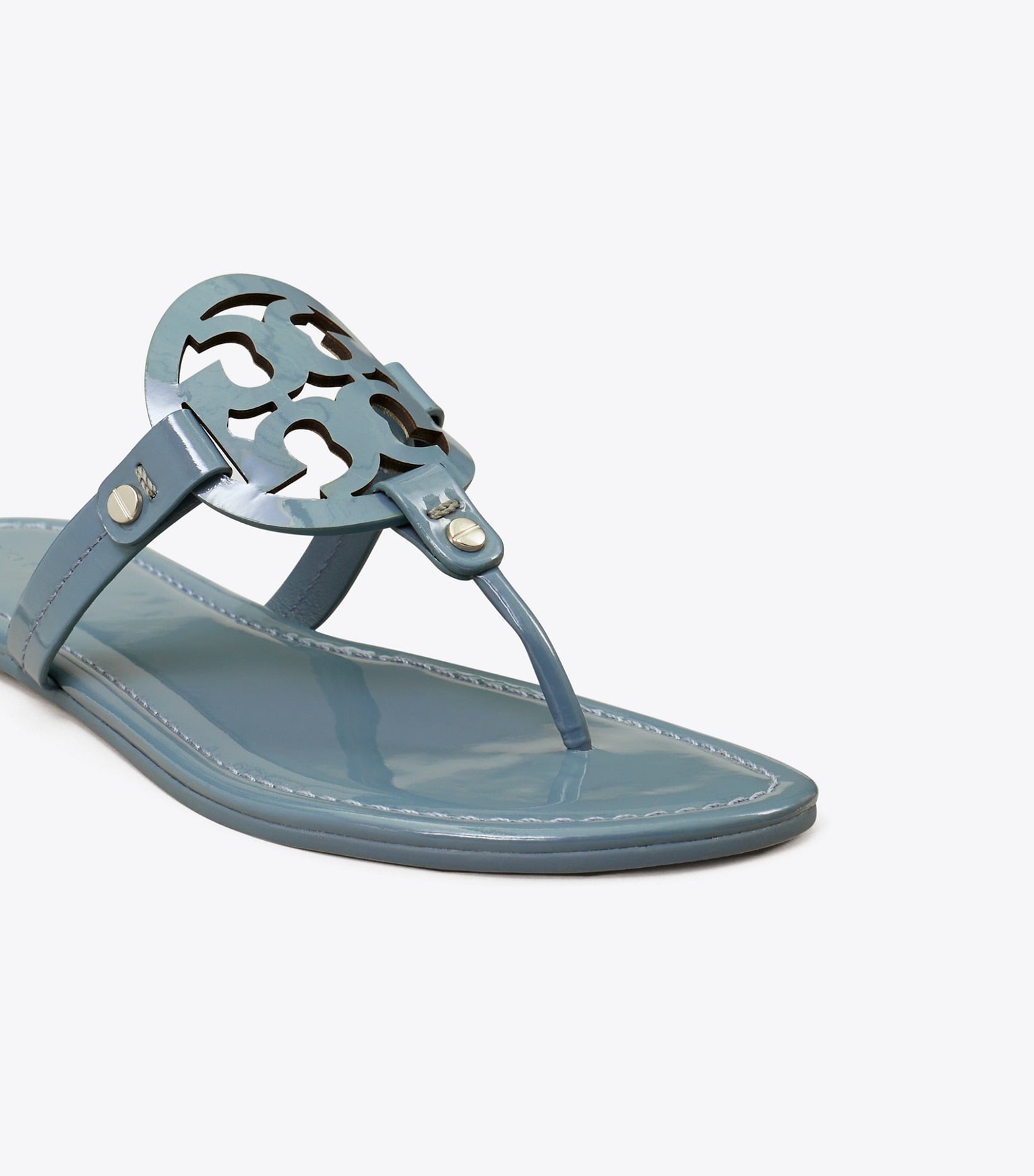 Tory Burch TORY BURCH MILLER PATENT SANDAL - Size: UK 4 Sandals | Shop From The Mirage