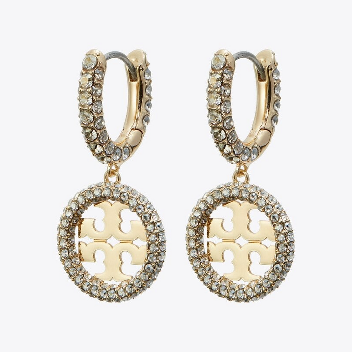 Miller Pavé Huggie Hoop Earring