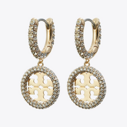 Miller Pavé Huggie Hoop Earring