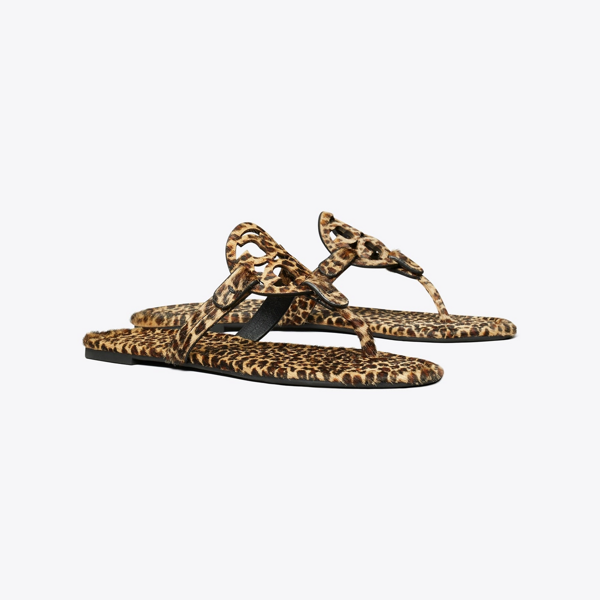 Miller Printed Calf Hair Sandal