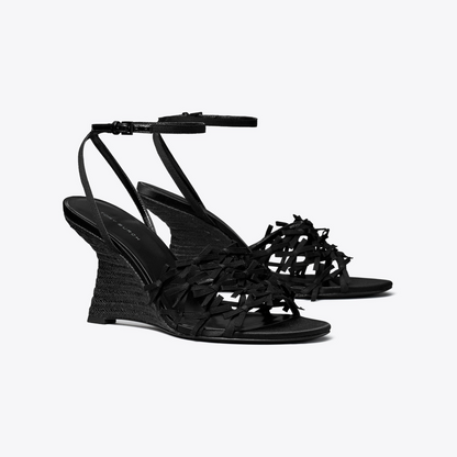 Mini Bow Espadrille Wedge