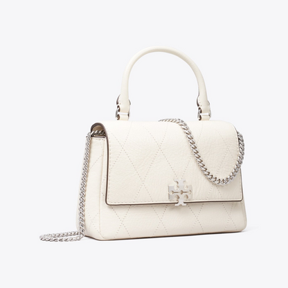 Mini Charlie Quilted Top-Handle Crossbody