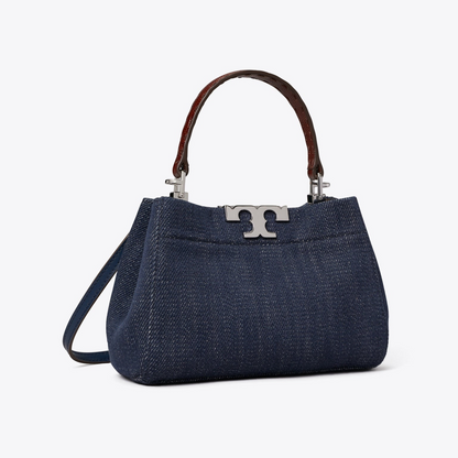 Mini Eleanor Denim Satchel