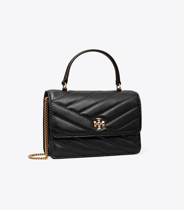 Mini Kira Chevron Top Handle Crossbody